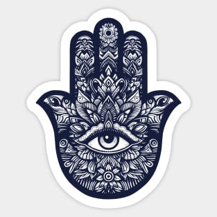 Hamsa Hand of Fatima Protection Sticker